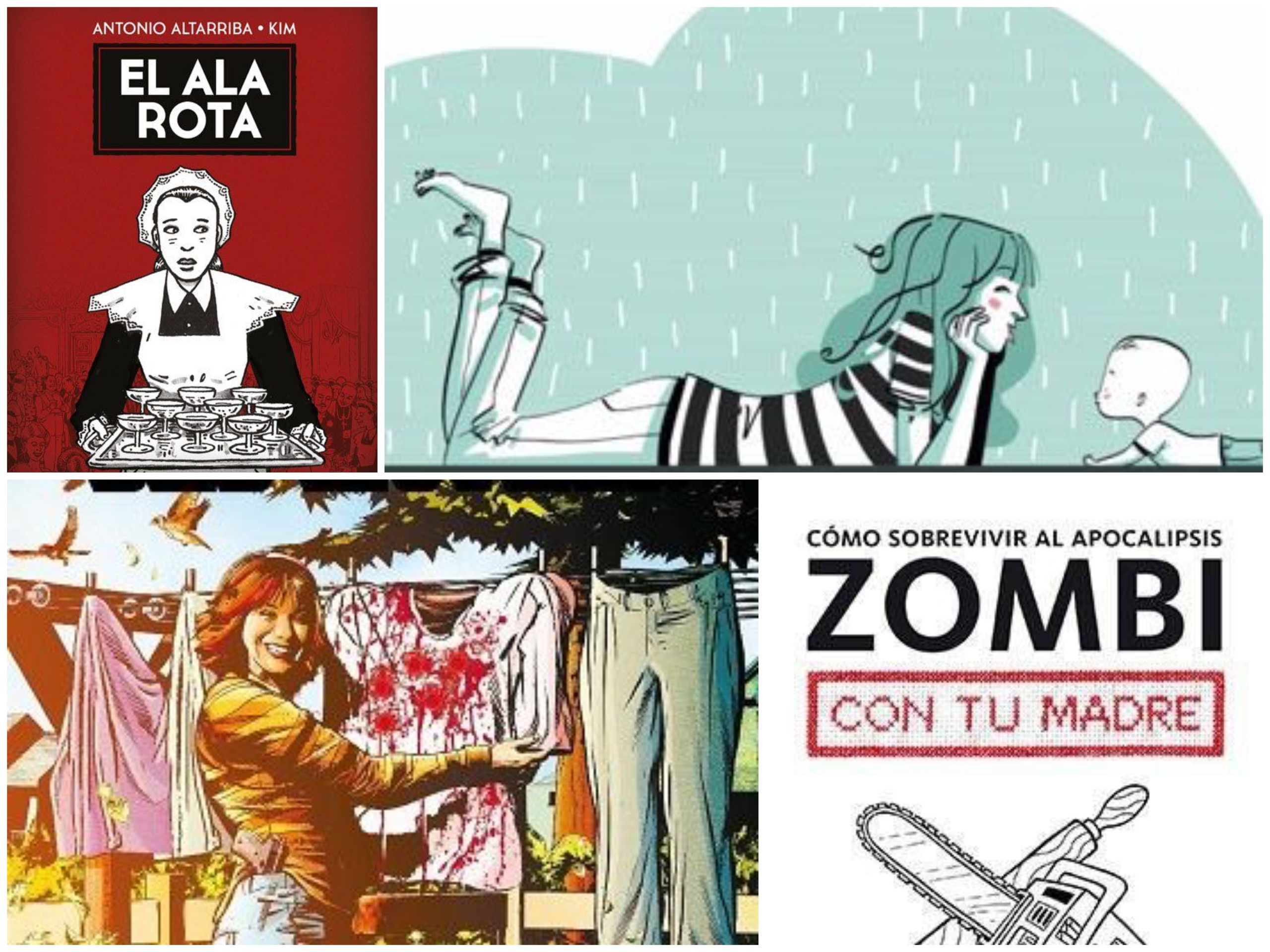 Para MAMÁ!: novelas gráficas,  libros ilustrados y cómics