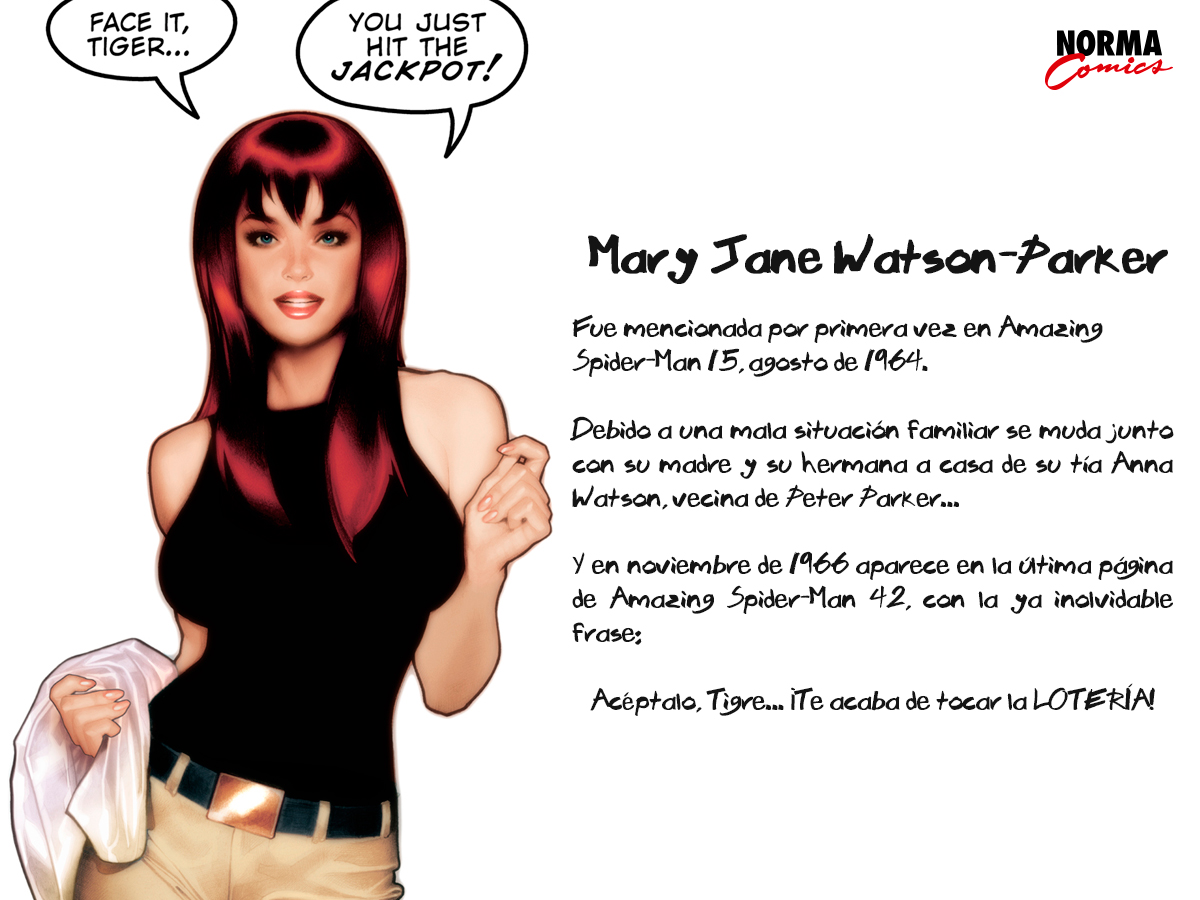 MARY JANE WATSON-PARKER | Norma Comics
