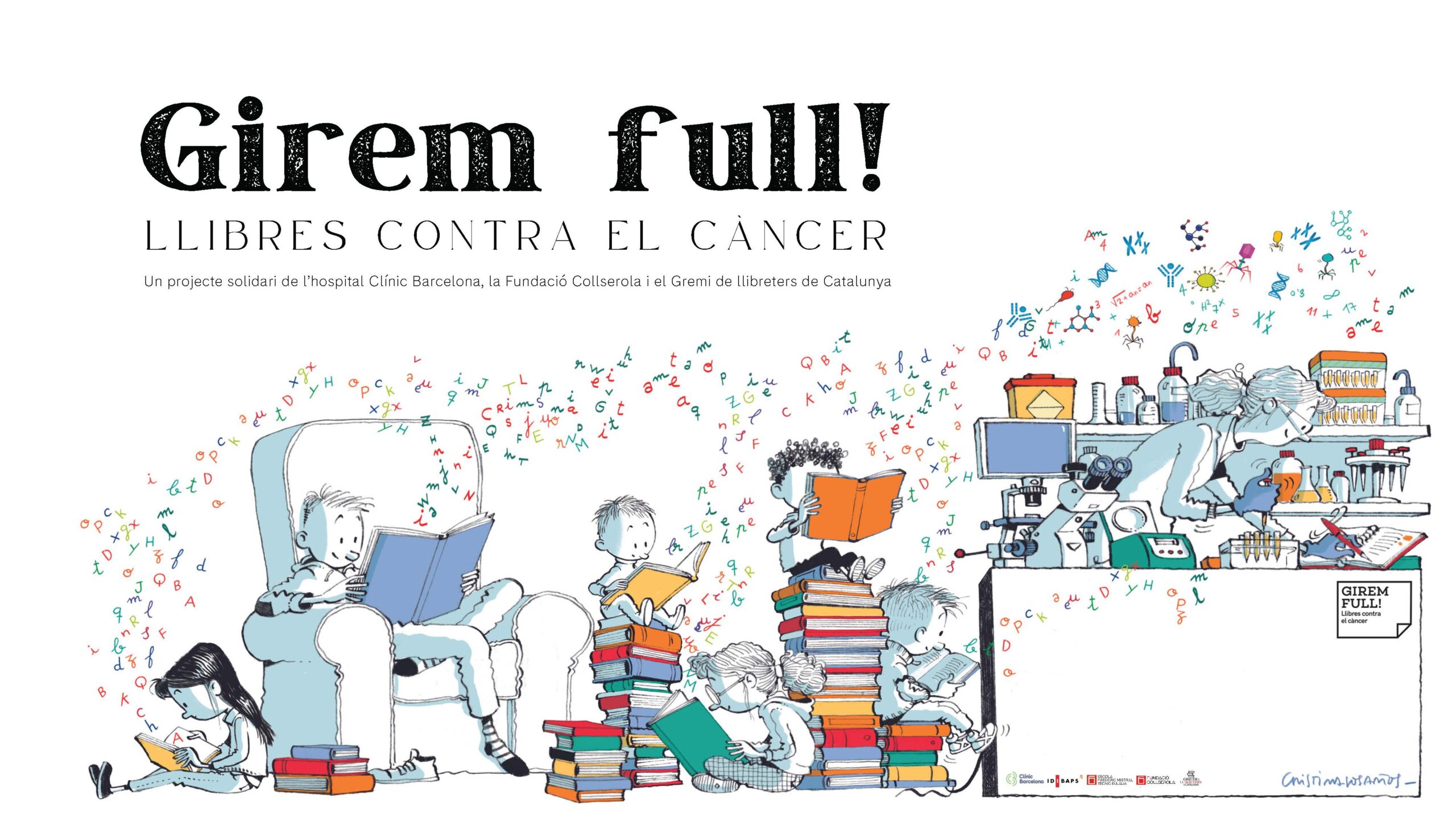 «Guirem Full»: Llibres contra el càncer
